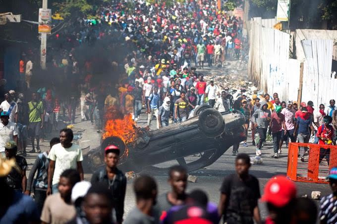 Resultado de imagen para protestas haiti