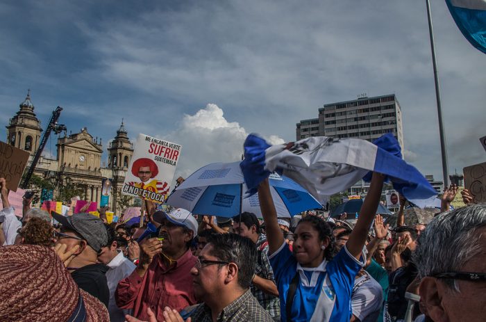 Manifestación ciudadana contra la corrupción, mayo 2015 | Foto: Eric Walter, vía Wikicommons