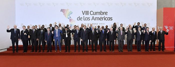 Foto oficial VIII Cumbre de las Américas
