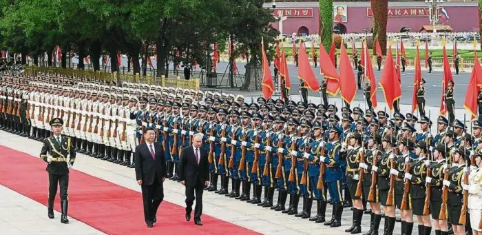 Xi Jimping y Vladimir Putin. Fuente: La Vanguardia/AP