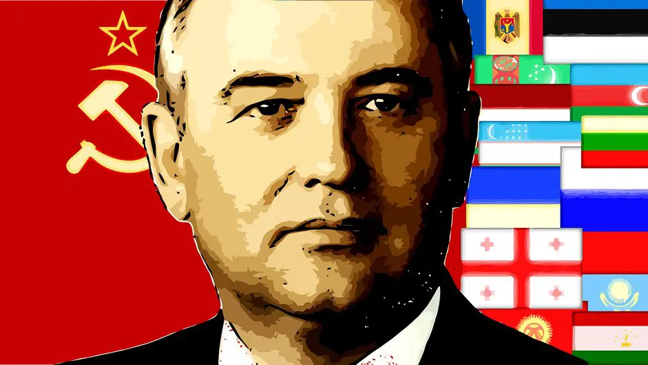 Mijáil Gorbachov por Guillermo Tell Aveledo