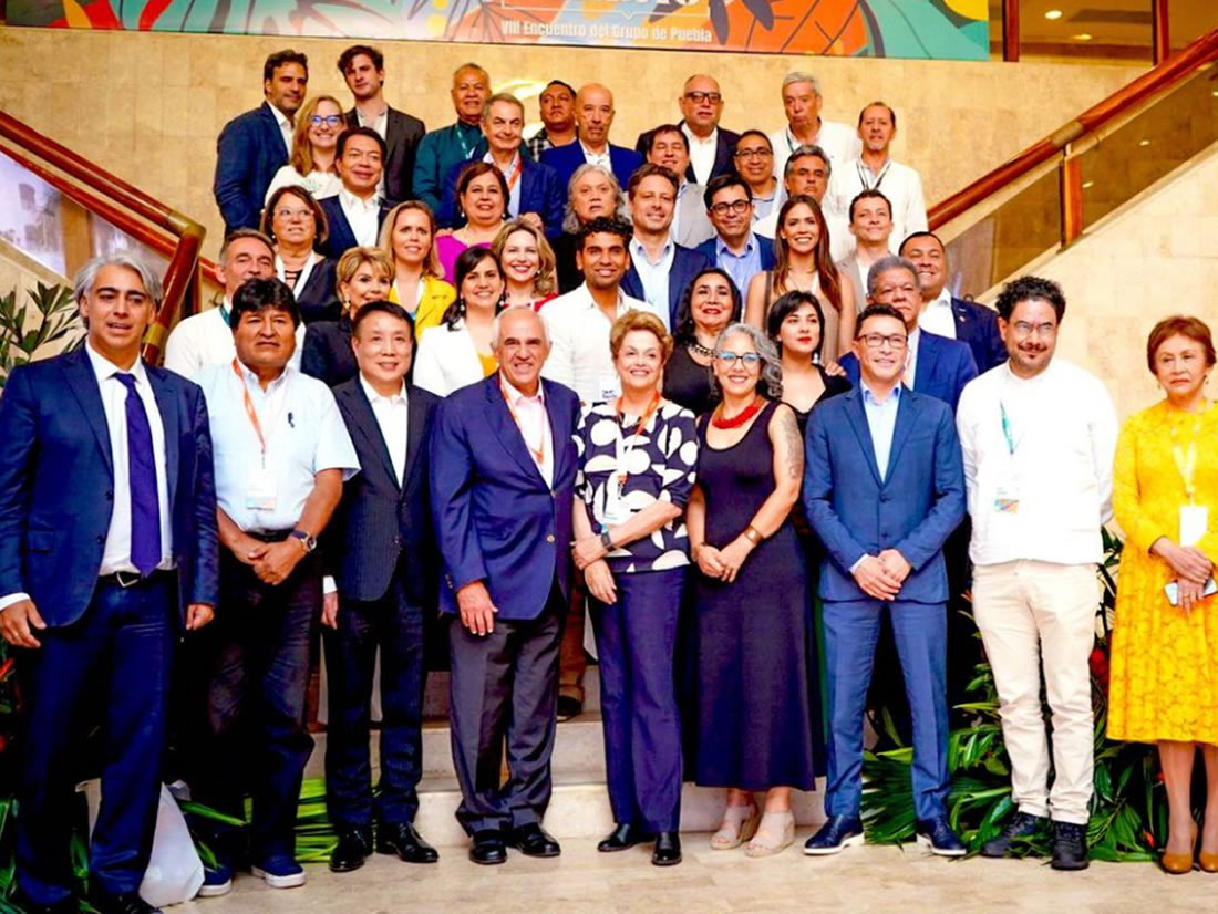 Grupo de Puebla | Foto: Twitter @ProgresaLatam