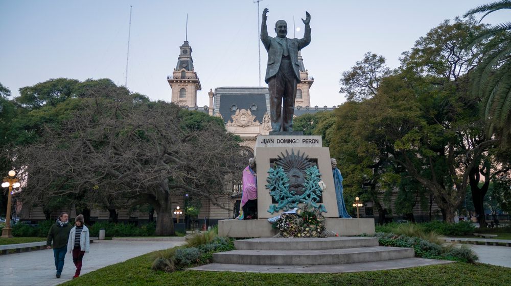 Estatua de Juan Domingo Perón en la ciudad de Buenos Aires | Shutterstock