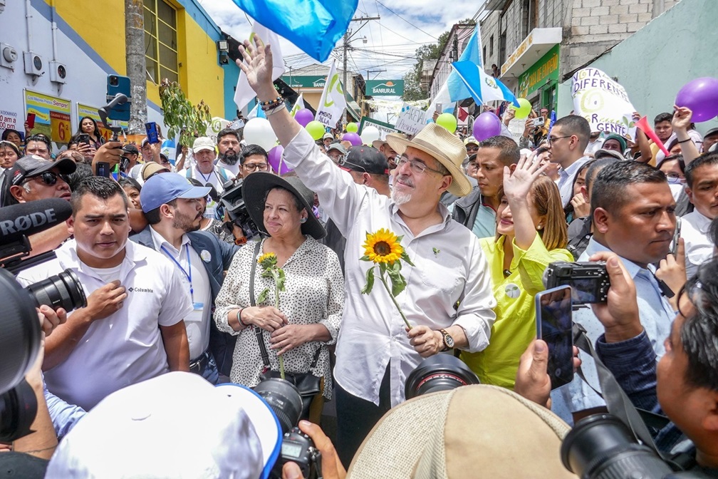 Bernardo Arévalo presidente de Guatemala