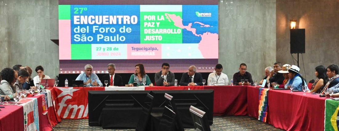 27 encuentro del Foro de San Pablo en Honduras, 2024