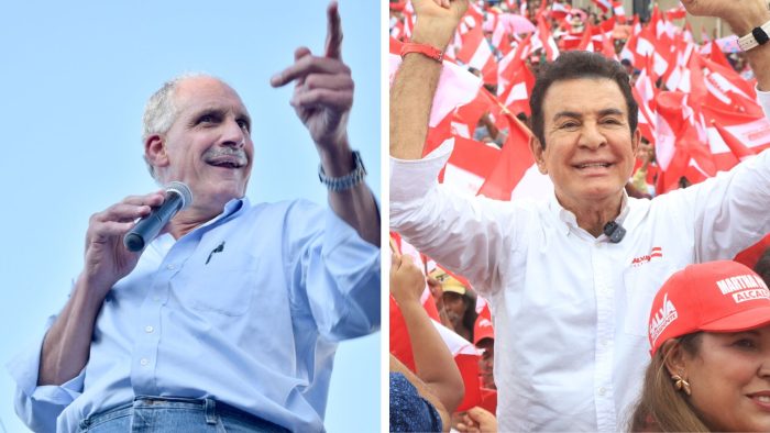 Nasry Asfura y Salvador Nasralla. Honduras 2025 elecciones.