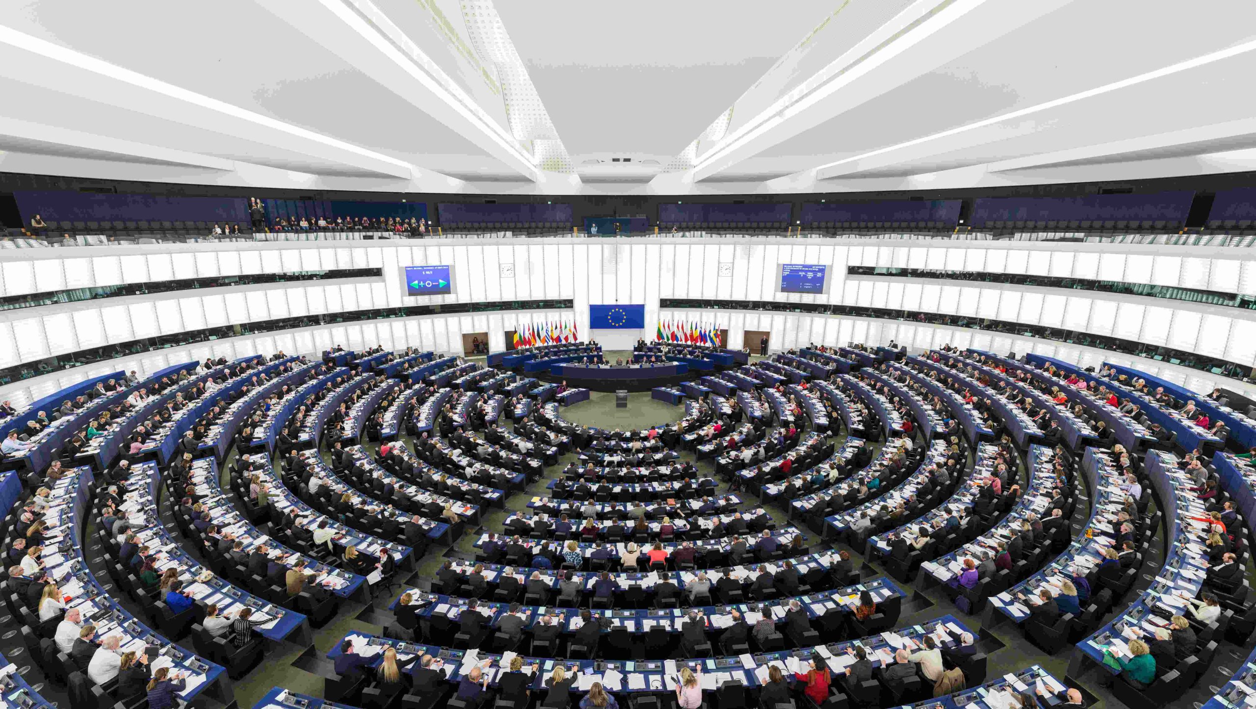 Parlamento Europeo en Bruselas. Foto: Wikipedia