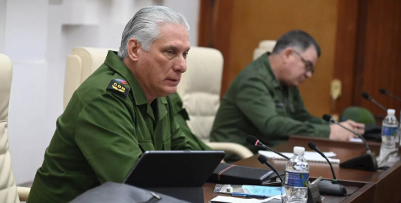 Miguel Díaz-Canel, presidente de Cuba