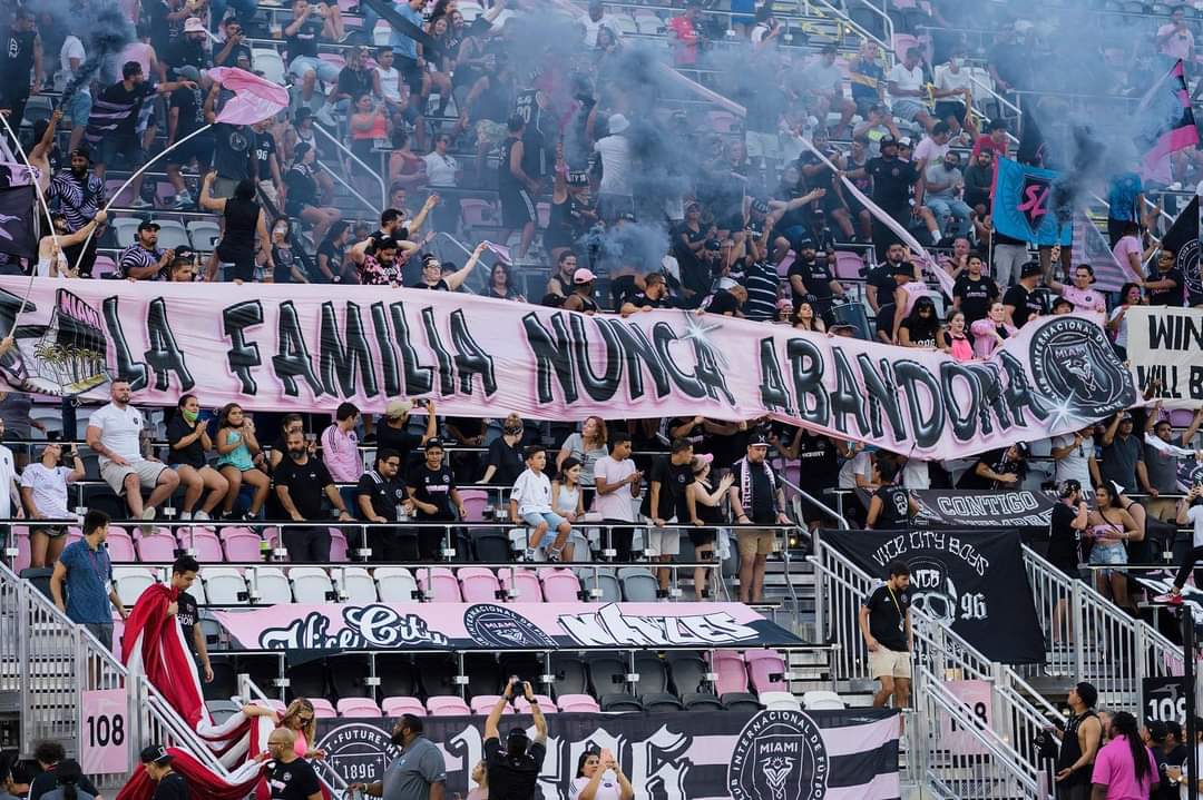 La barra "latina" del Inter de Miami. Fuente: X/@histoporte