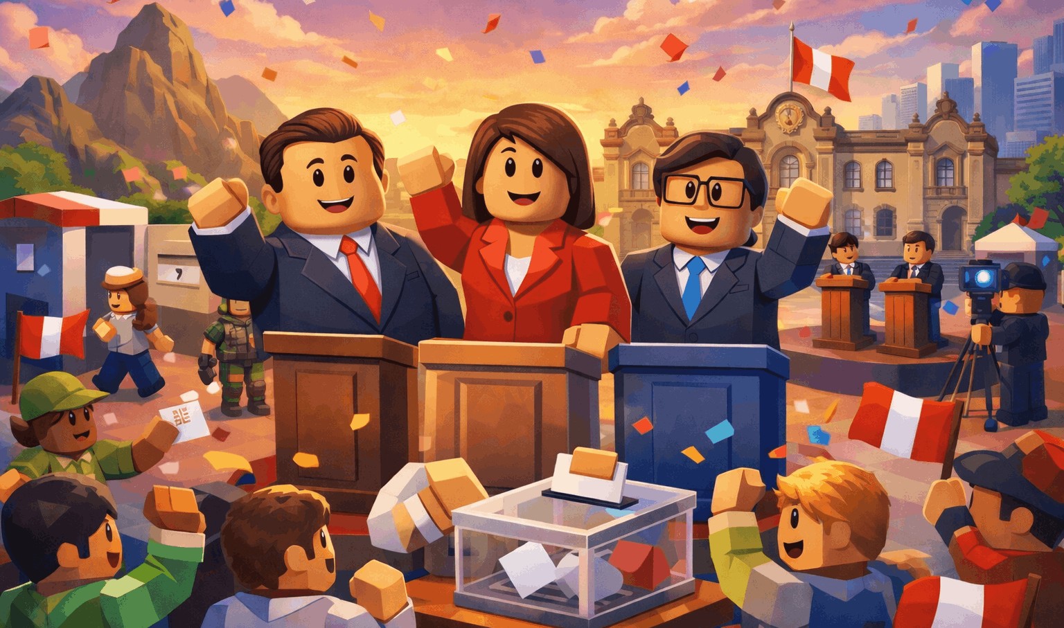 Roblox y las elecciones del Perú