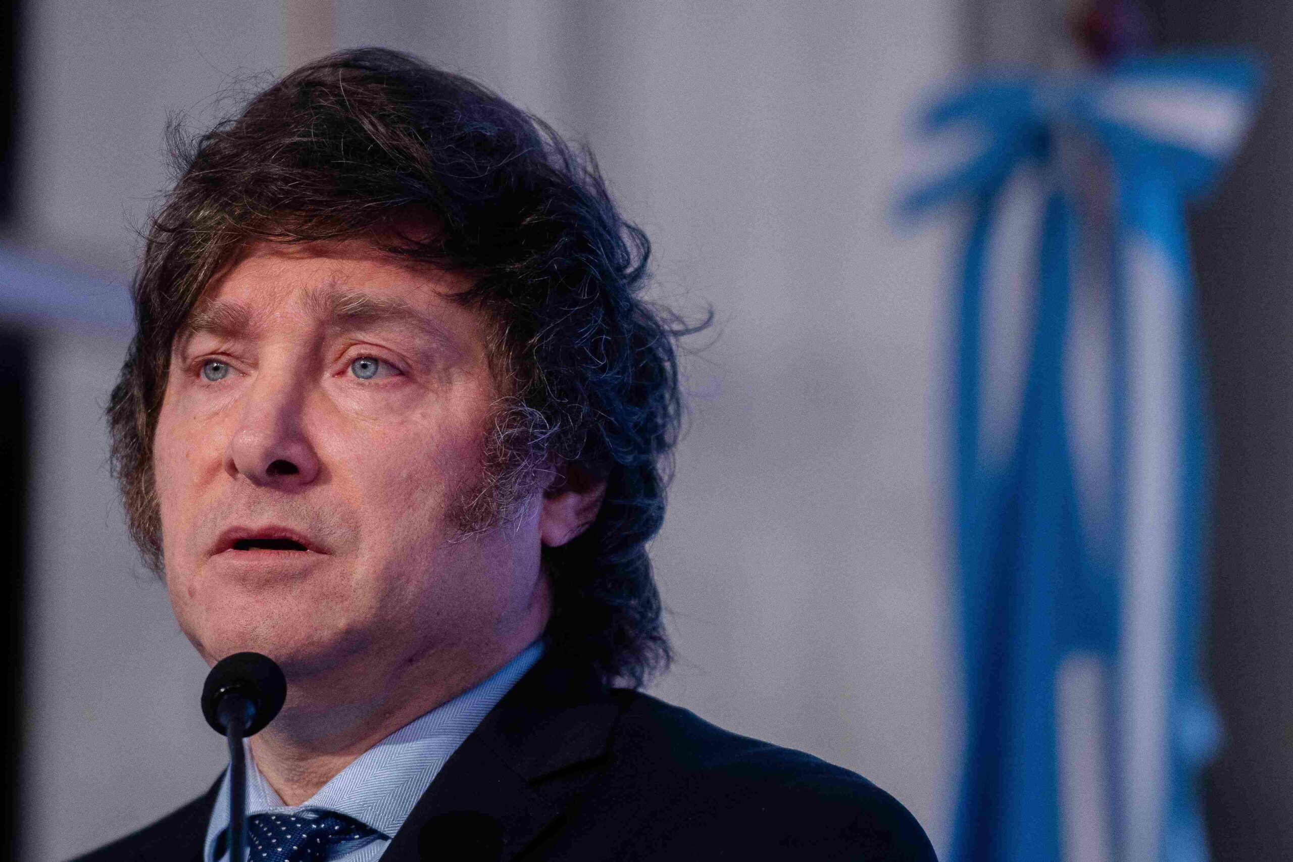 Javier Milei, presidente de Argentina. Foto: Shutterstock