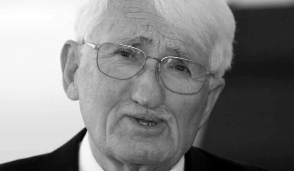 Jürgen Habermas. Foto: https://veci-verejne.sk/
