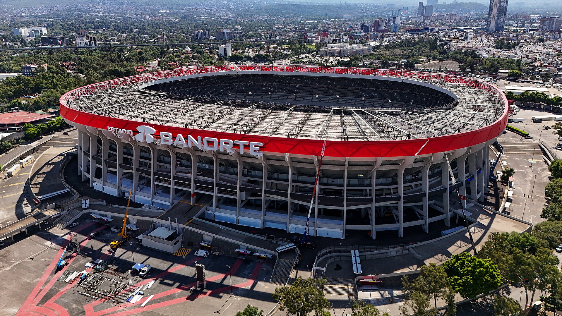 Estadio Azteca, Ciudad de México, 2026. Foto: Wikimedia Commons