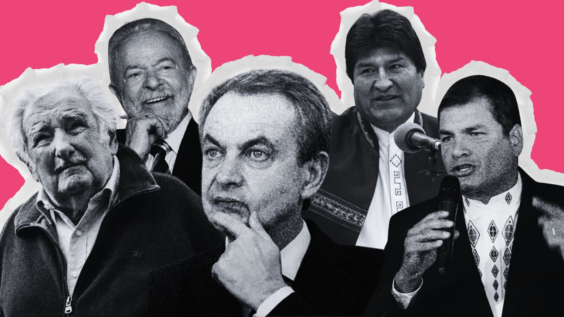 José Luis Zapatero como actor de la izquierda latinoamericana.