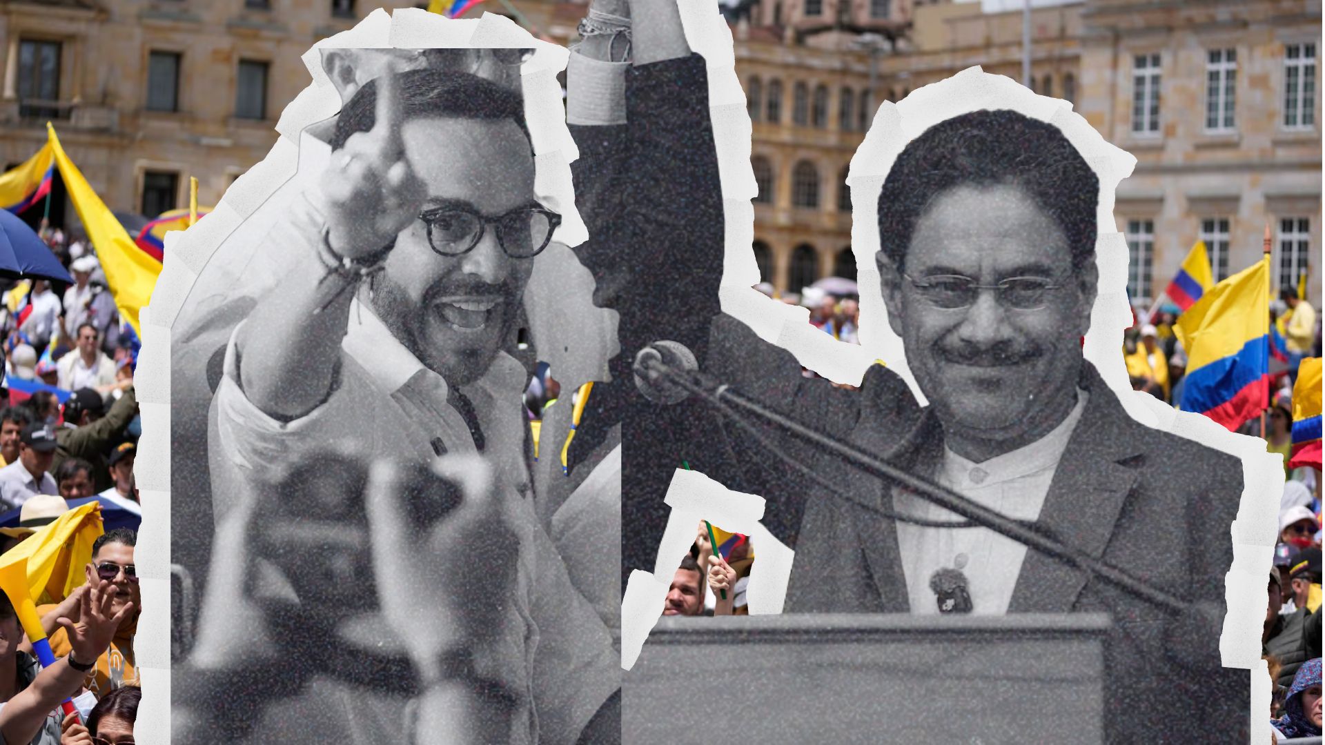 Abelardo de la Espriella e Iván Cepeda.
