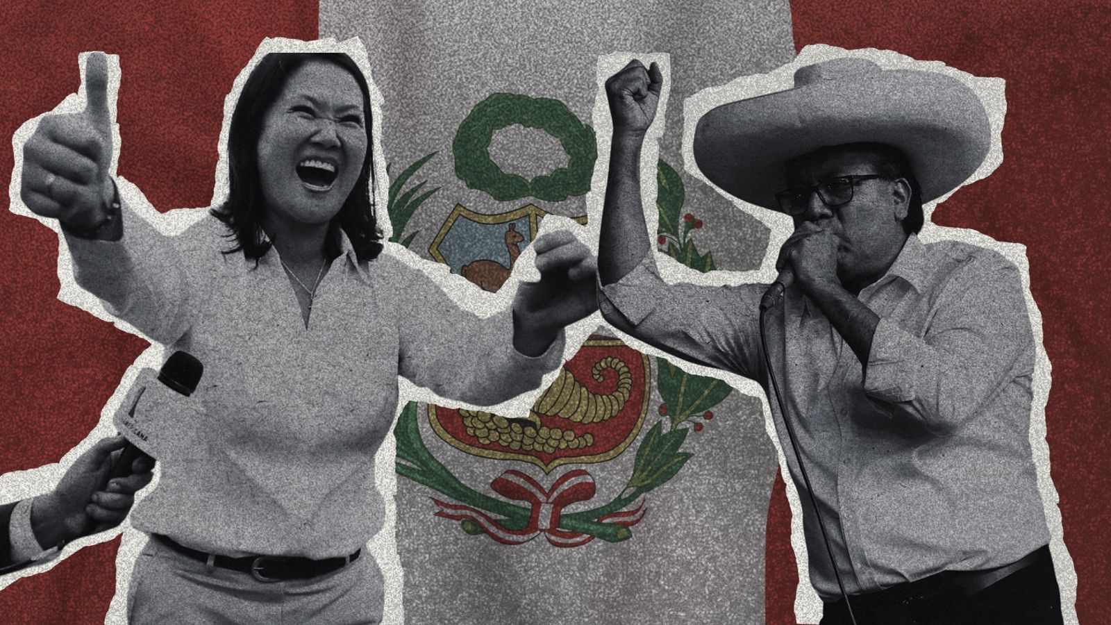 Keiko Fujimori y Roberto Sánchez se disputan la presidencia en Perú.