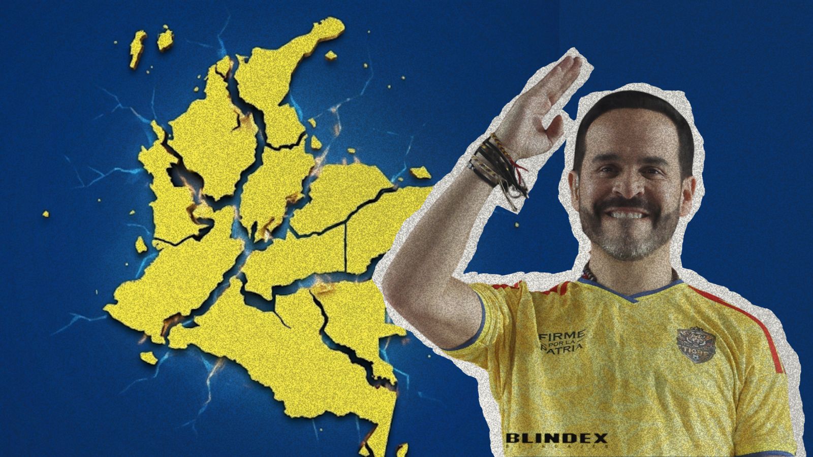 Abelardo de la Espriella y Colombia dividida.