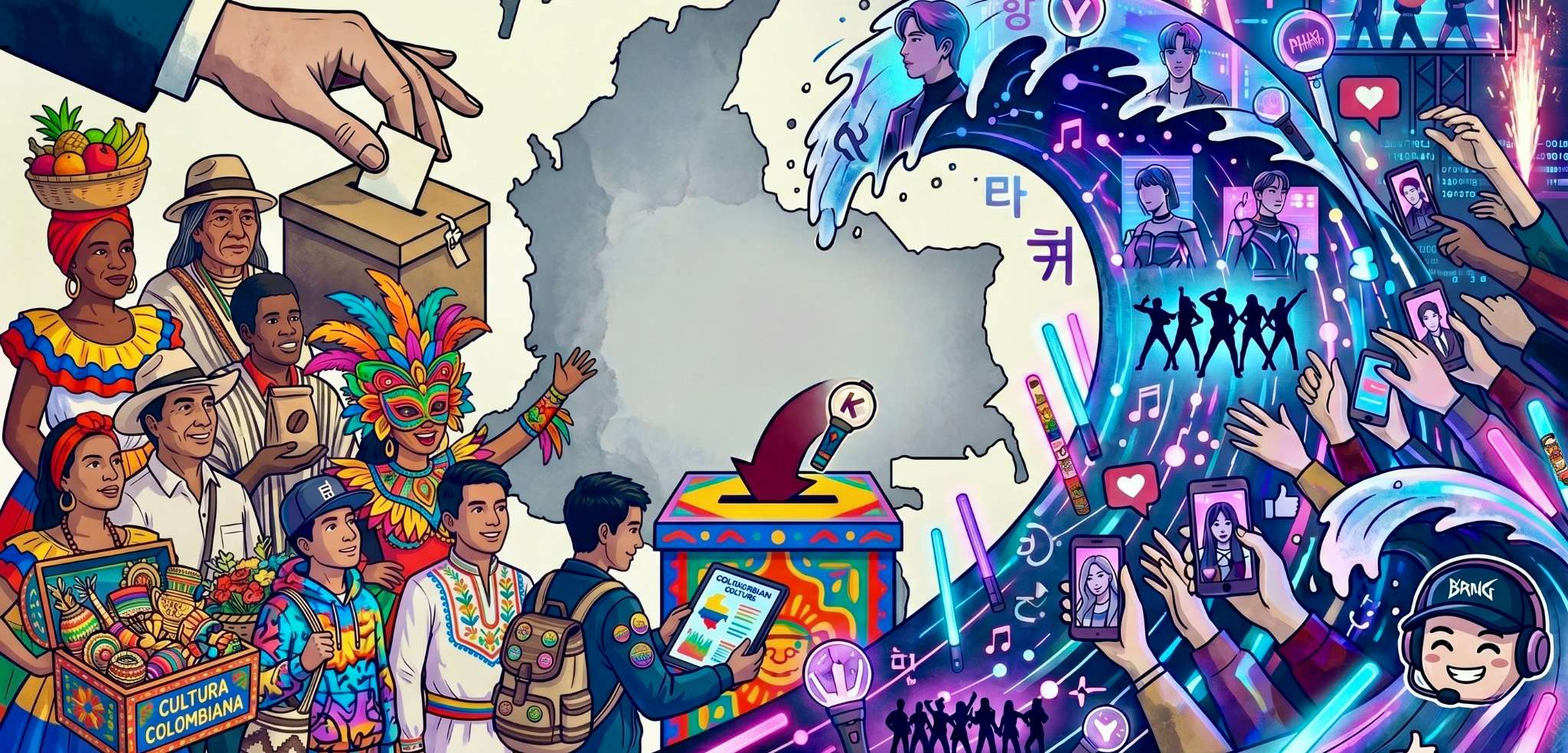 K-poppers y el activismo electoral colombiano