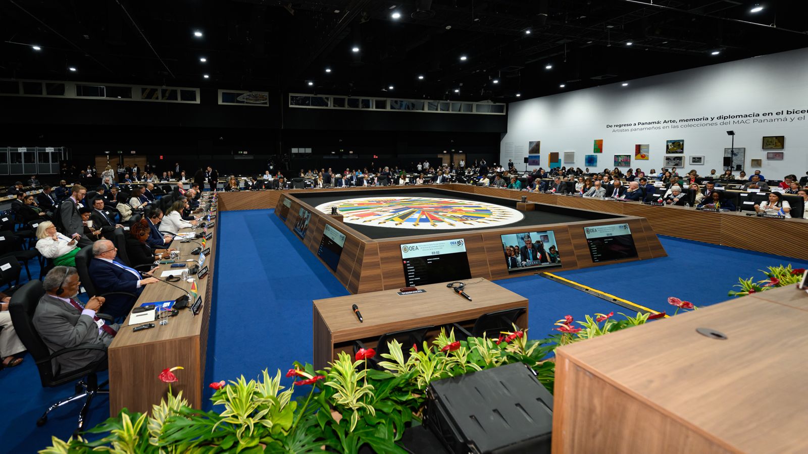 56 Asamblea de la OEA en Panamá. Foto: OEA