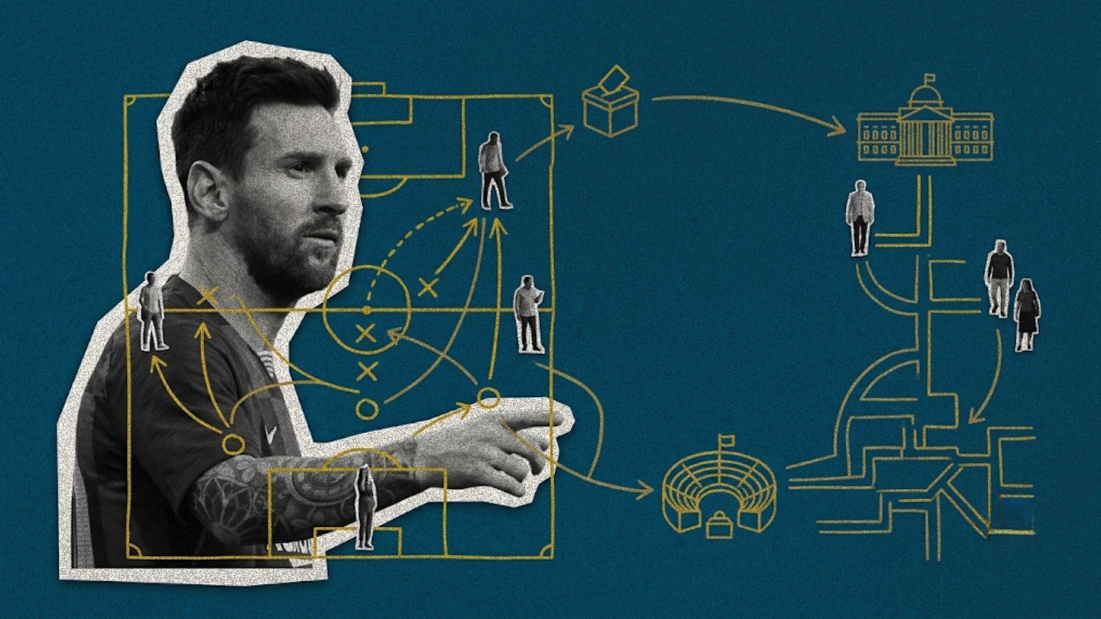 Messi, liderazgo para las democracias